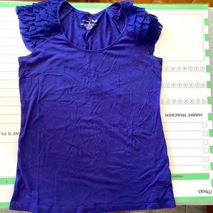 Summer top. Dark blue